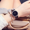 Trend fashionable paired watches for beloved, waterproof swiss watch, belt, simple and elegant design