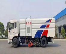 国六东风大多利卡洗扫车（水仓4方/尘仓5方）扫路车，干扫车