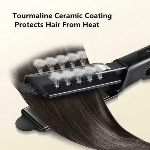 Cross-border curling and straightening dual-purpose hair straightening splint constant temperature portable air bangs curling hair straightener