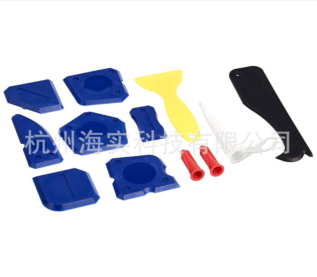 玻璃胶打胶尖嘴塑料刮板阴阳角器铲胶器除胶刀刮胶板美缝填缝铲刀