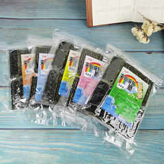 Seasame-filled seaweed crisp 125g with tray, wholesale custom manufacturer direct sale snack