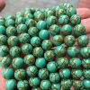 Turquoise synthesized beads, factory direct supply