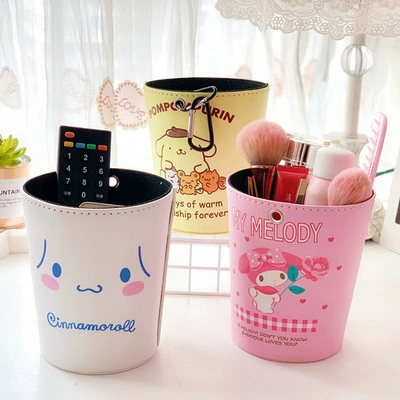 Милый столовый мусорный бак для авто, салфетки для лица, универсальная система хранения, держатель для ручек