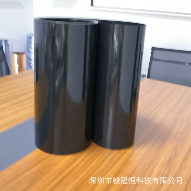 进口透明PET片防静电胶片黑色绝缘片材高透明PET白色阻燃pet加工