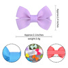 Small hair accessory for early age, children's hairgrip with bow, suitable for import, 5cm