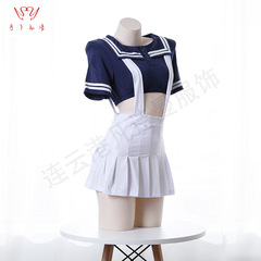 Whispers under the Moon Japanese New Style Cute and Sexy Ultra Short Princess Maid Skirt Sailor Uniform Suit
