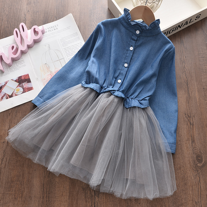 Denim Dress Image 4