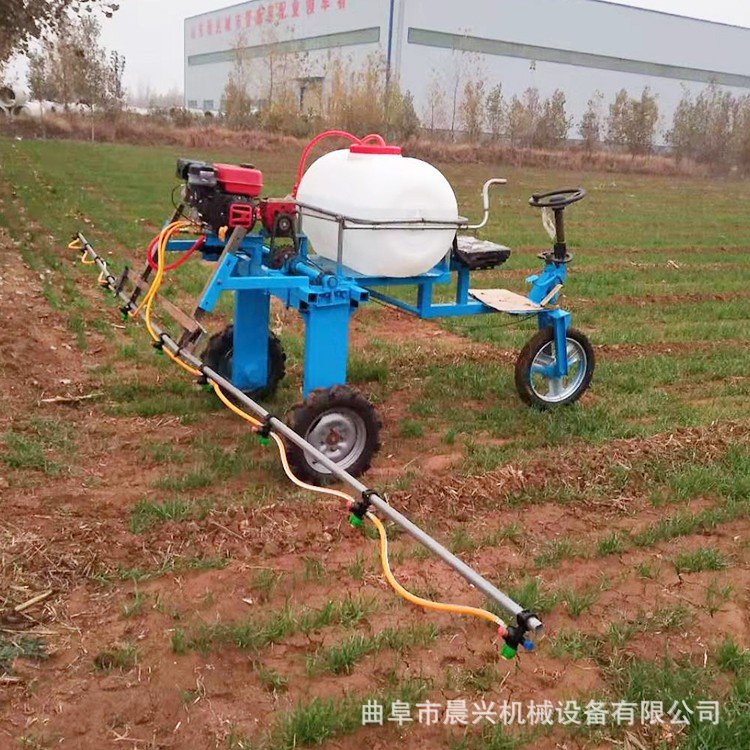 8米喷杆喷雾机高杆式农用打药机 农田自走式三轮打药机图片