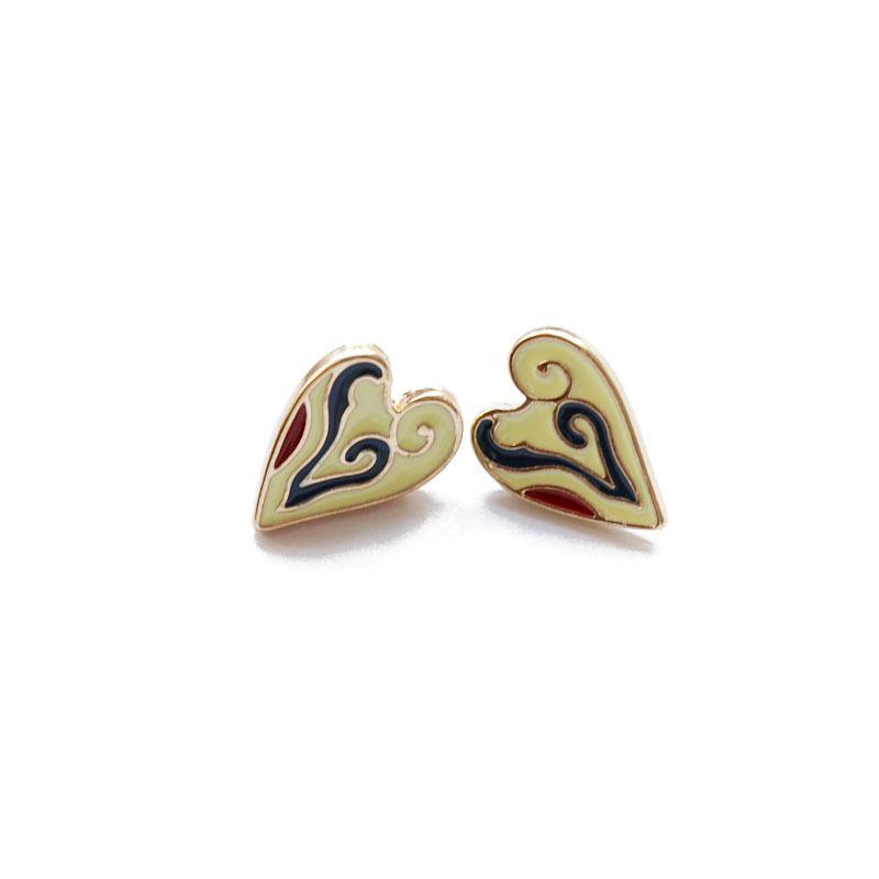 Aretes De Perlas Redondas Cuadradas Simples display picture 1