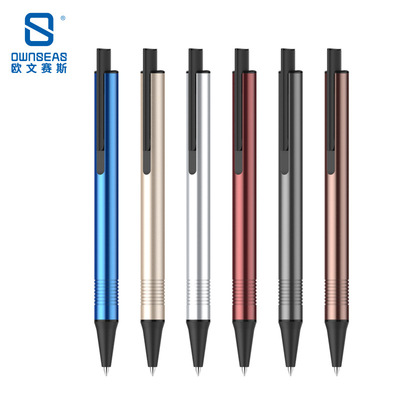 Promotional gift pen Metal ballpoint pen customized Wholesale by writing Exhibition activity Advertising Pen logo