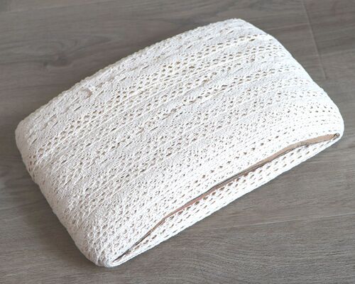 4CM Sunflower Cotton Edge Embroidery Floss Machine-Woven Sunflower Supplementary Edge Curtain Home Textile Accessory