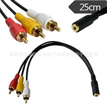 3.5���Oĸ�����D3RCA�����^AV��,DC3.5ҕ�l���l���Dɏ����3RCA