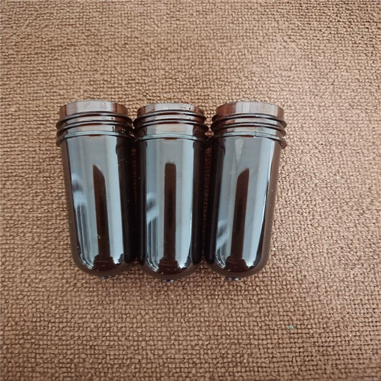 Пластиковая бутылка эмбриона 28 мм 16gPET коричневая трубка эмбриона медицины бутылка трубки эмбриона коричневого полиэфира бутылка эмбриона