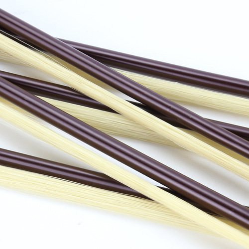 Professional Erhu Bow White Horsetail 84CM Erhu Bow Purple Bamboo Erhu Bow Accessories Playing Bow Factory Direct Sales