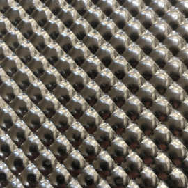厂家供应半球压花铝板汽车隔热用花纹铝板 钻石纹铝板 软铝板
