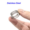 Foldable hardened ring stainless steel handmade, auxiliary tools set