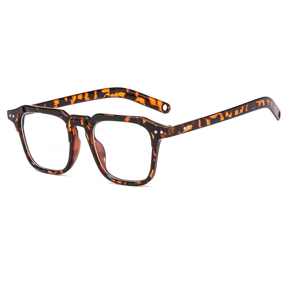 2020 nuevo marco de gafas retro coreano moda cuadrado gafas lisas hombres y mujeres gafas de tiro callejero marco 3327ZN