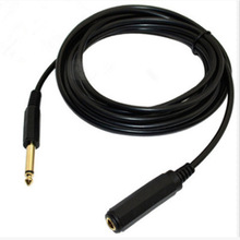 6FT僽�6.35mm����ĸ6.35SP M-F Cable 6.35�������L��