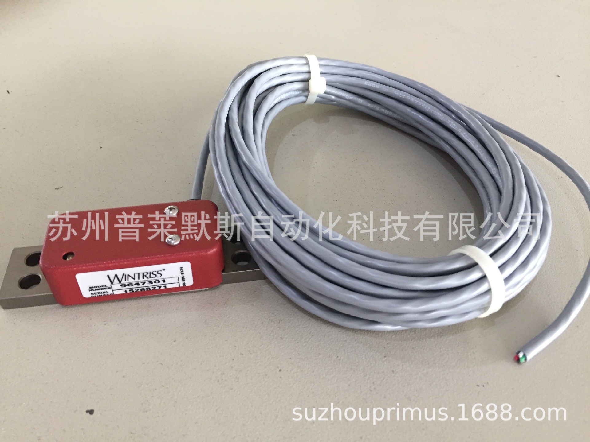 协易冲床WINTRISS吨位仪感应头 吨位仪传感器 应变规9647301