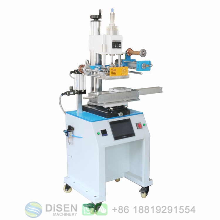 Guangzhou curved surface Gilding machine Creasing machine Hot word Business card stamping machine Embossing machine automatic Gold foil paper Manufactor