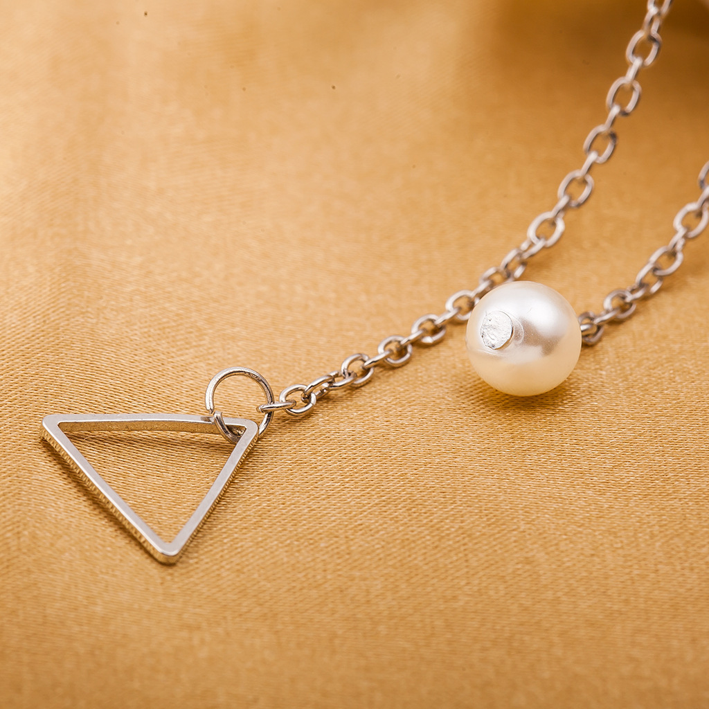Elegant Pearl Tassel Necklace