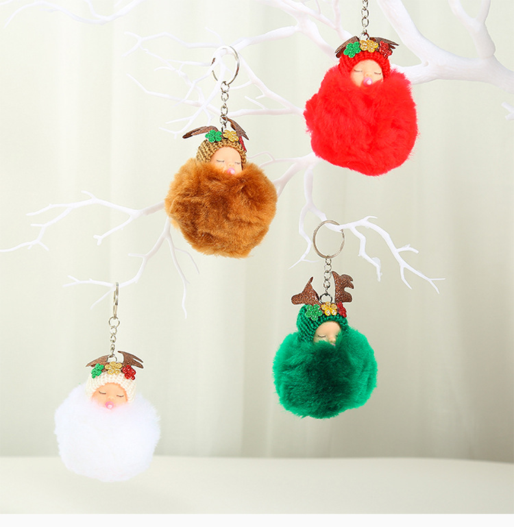 Christmas Doll Resin Party Hanging Ornaments display picture 1