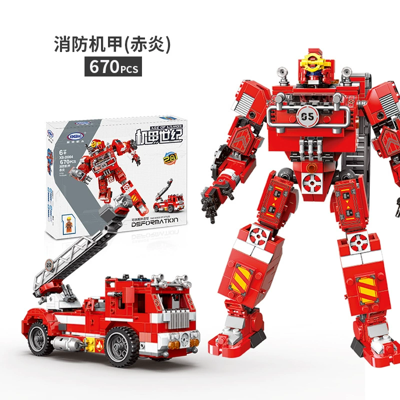 Constructor, transformer, robot, toy, DIY, 2 in 1, police