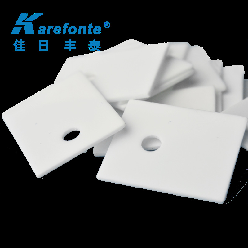 耐高温高导热绝缘陶瓷片0.6*17*22耐磨陶瓷基片96氧化陶瓷散热片