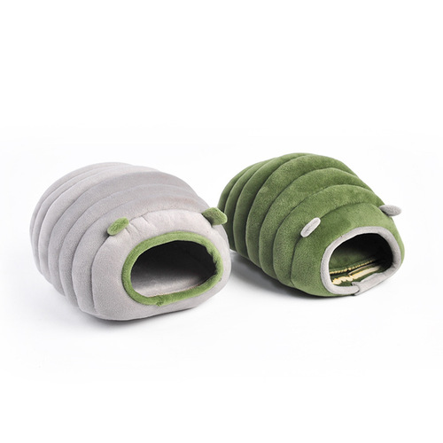 Small pet hamster supplies, strong support, soft hedgehog sheep nest, semi-enclosed warm and windproof guinea pig nest