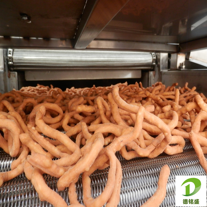 实体商家生产炸鱼油炸机 隧道黄花鱼油炸生产线 全自动鲅鱼油炸机