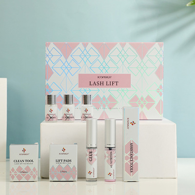 厂家批发快速烫睫毛套装艾可熙儿烫睫毛工具角蛋白翘睫术美妆工具|ms