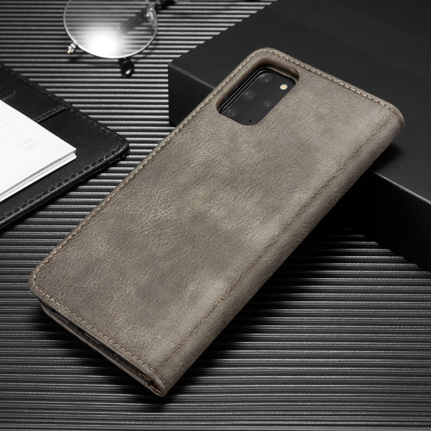 Magnetiskt läderfodral för samsung s21-serien och s23-modellerna_voghion.com