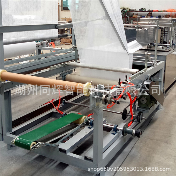 Mechanical automatic high speed folding sheet non-woven cloth
