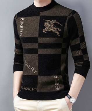 Headline popular men's new knitted sweat...