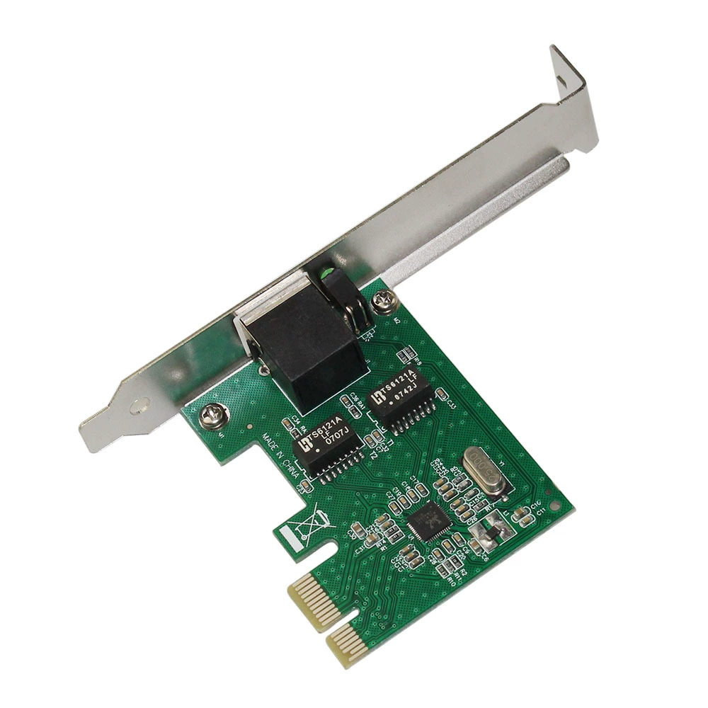Ст Desktop-компьютер DM-HE62 PCI-E гигабитная сетевая карта 1000м встроенная RJ45 Интернет карта RTL81111