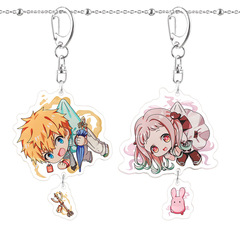 Mantune: Shibuya Kizuna Keychain – Hanako-kun, Genkō, and Nene Anime Merchandise; Stylish Student Bag Charms