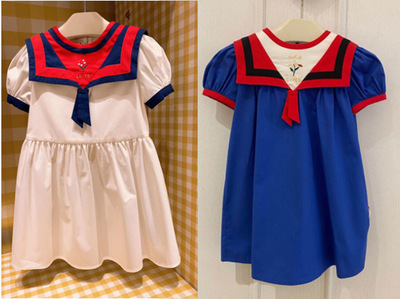 M2577 Flower Sailor dress Academy style 1