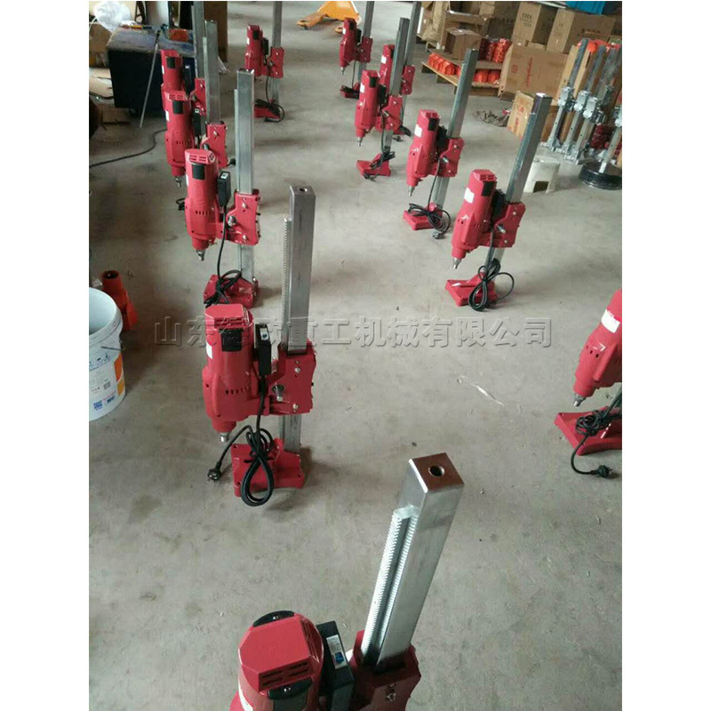 装修公司墙体钻孔取芯机 混凝土地面钻孔机 现货直销金刚石水钻机