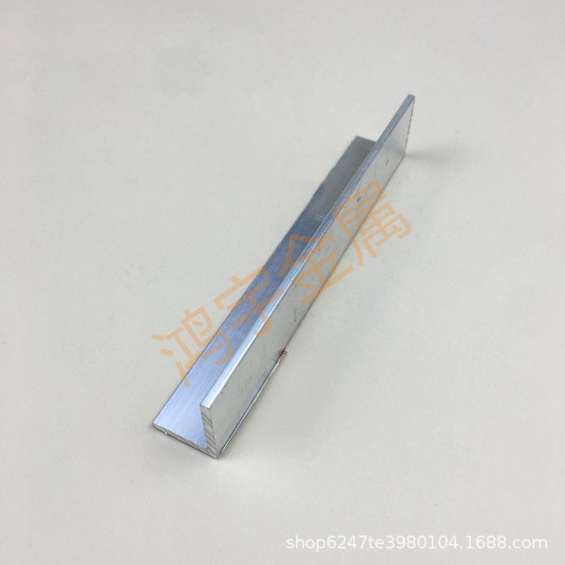 不等边铝合金角铁40*20*2铝合金角铝L型直角90度角铝型材冲孔加工