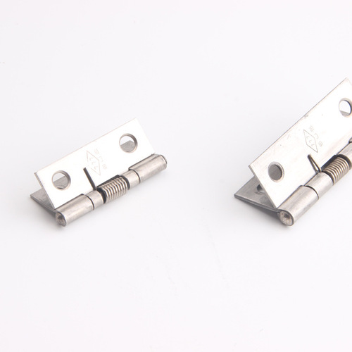 Stainless steel spring hinge automatic closing and returning hinge rebound small hinge 1 inch 1.5 inches 2 inches 3 inches 4 inches