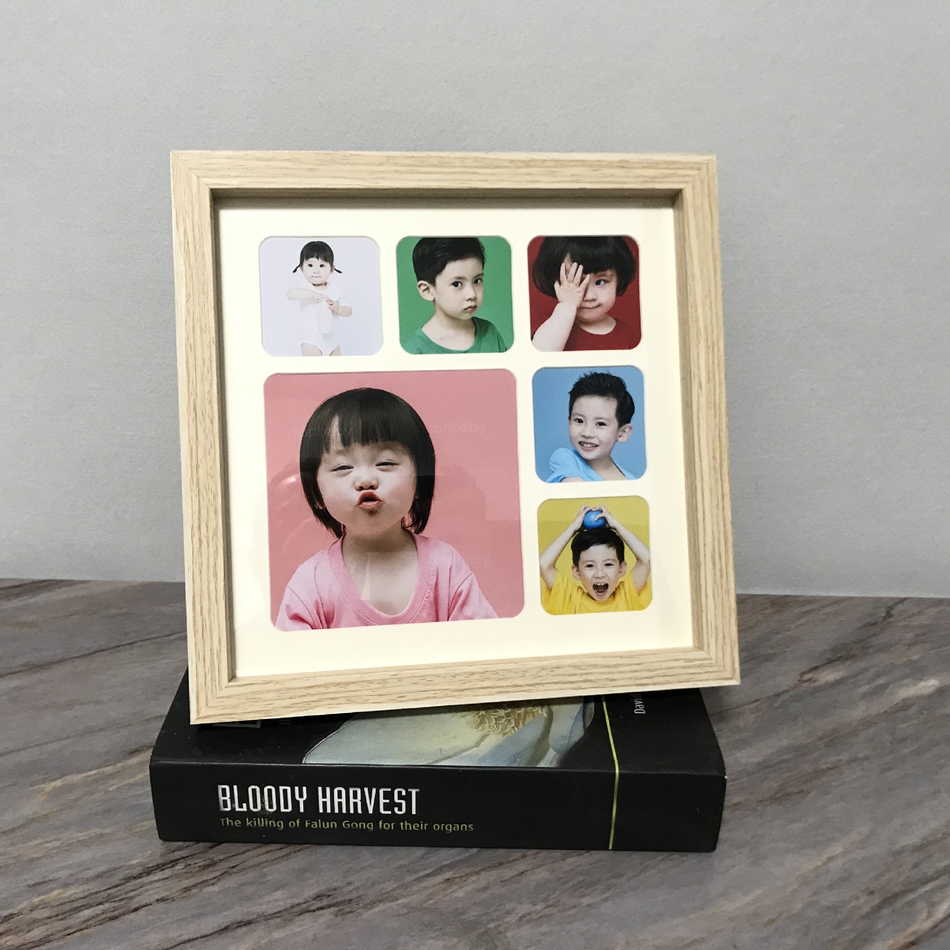 Factory wholesale 2021 new pattern Paper jam Gongge Tables swing Simplicity fashion Korean originality Square baby Photo frame