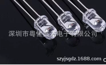 Светодиодные нитки 5mm розовый F5 круглоя головка индикатор 5mm розовый свет