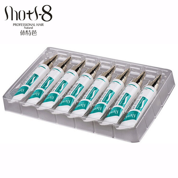 头皮清洁凝露理疗休特芭头皮精华液清洁液SPA精纯露+头发调理液|ms