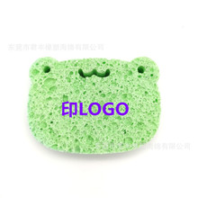 儿童护洗用品婴儿卡通动物沐浴棉宝宝搓澡海绵亲肤洗澡绵