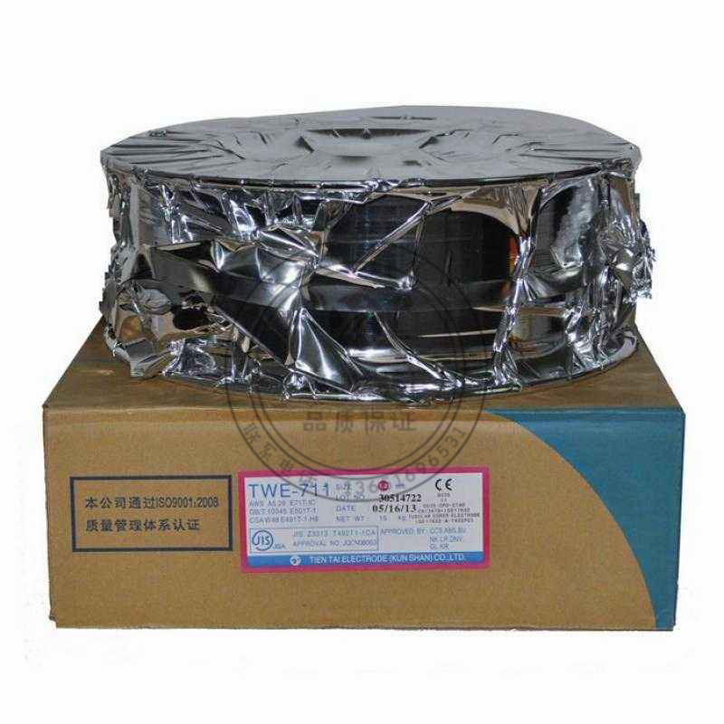 供应昆山天泰TWE-911Ni2药芯焊丝 E91T1-Ni2C低温钢药芯焊丝