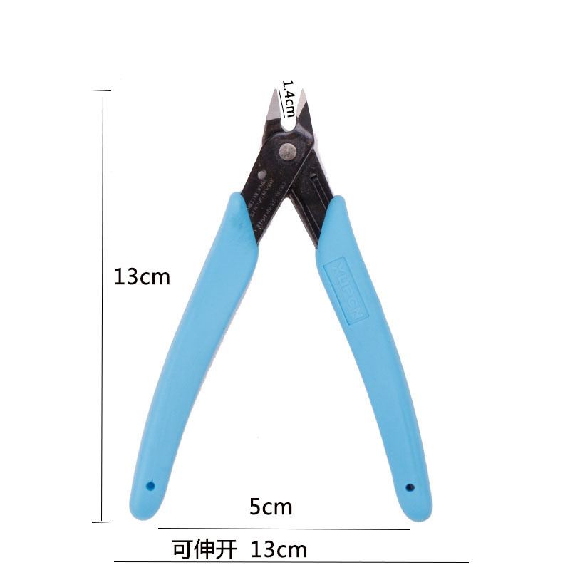 Jinzi xiumei herramientas de uñas alicates diagonales al por mayor Mini tijeras de uñas descarga clip de perforación de corte herramientas de alicates