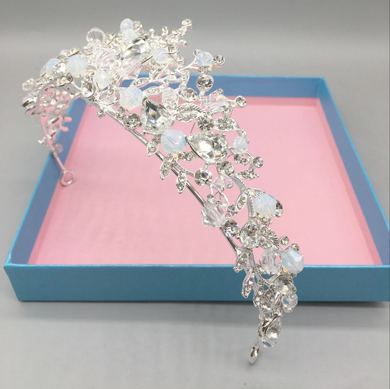 170g Weight Crown Hair Accessories Type 1 Piece Quantity Wedding, Engagement Occasion Alloy Material Crown Pattern All Seasons Season Women's Gender Plating Design Elegant, Streetwear Style Elegant Streetwear Women's Crown Alloy Plating Crown 2