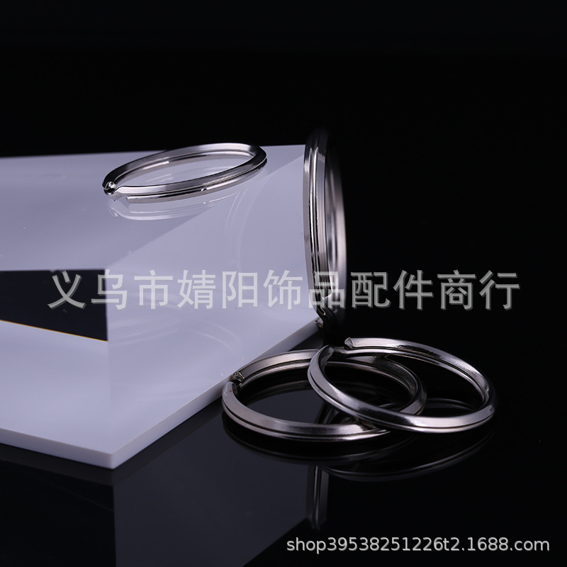 外径25x1.5三角圈电镀亮镍表面抛光钥匙扣挂件箱包小配件大量现货