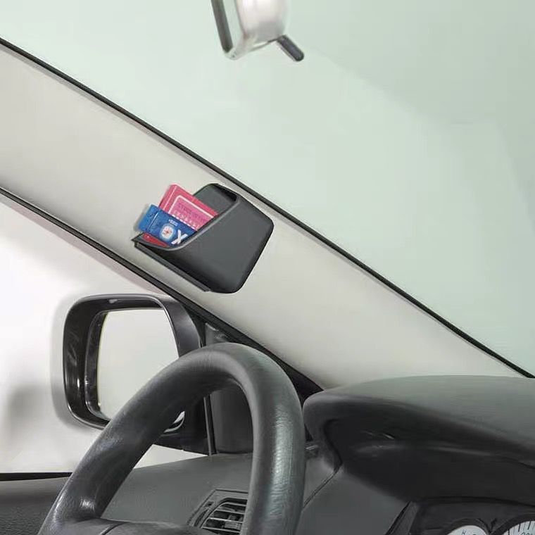 Coche multifuncional caja de almacenamiento adhesivo caja de almacenamiento conveniente caja de almacenamiento caja de artículos diversos un par de precio