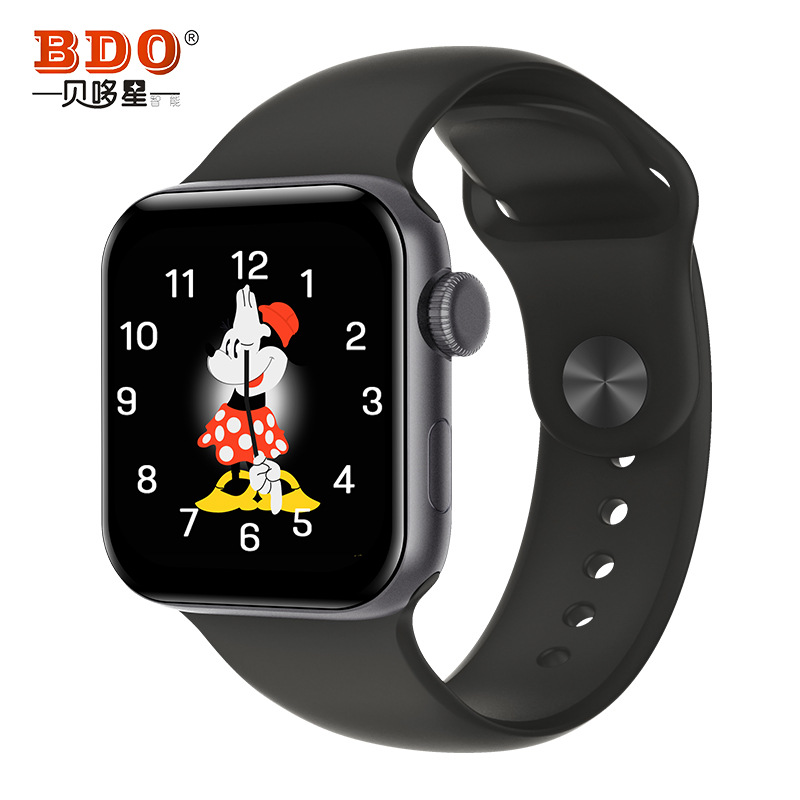 Beiduoxing LW15 intelligence watch fruit Five generations 1;1 currency 38 Watch strap Coding knob Heart Rate Monitor watch